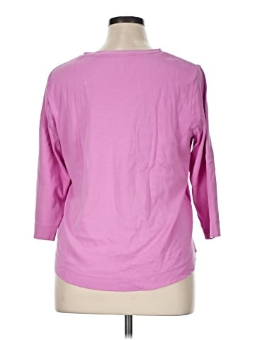 Chico's 3/4 Sleeve T-Shirt (view 2)