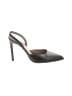 ALLSAINTS 100% Leather Gray Heels Size 9 - photo 1
