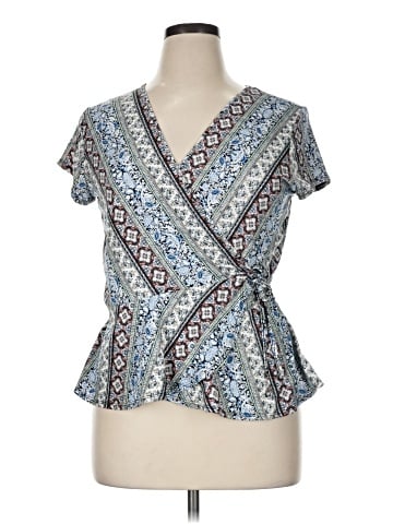 A. Byer Short Sleeve Blouse (view 1)