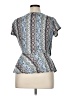 A. Byer Blue Short Sleeve Blouse Size XL - photo 2