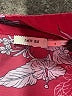 Kimchi Blue 100% Polyester Tropical Burgundy Romper Size S - photo 4