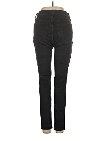 Madewell 9" Mid-Rise Roadtripper Skinny Jeans in Bennett Wash (view 2)
