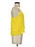Parker 100% Silk Yellow Sleeveless Silk Top Size S - photo 4