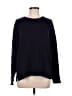Lou & Grey Solid Black Pullover Sweater Size M - photo 1