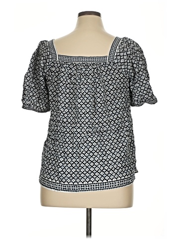Max Studio Short Sleeve Blouse (view 2)