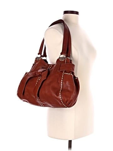 Brighton Leather Shoulder Bag (view 2)