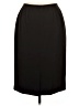 East5th 100% Polyester Solid Black Formal Skirt Size 6 - photo 2