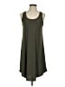 Leith Solid Green Casual Dress Size S - photo 1