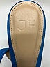 Just Fab Color Block Blue Heels Size 9 - photo 3
