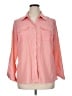 Kim Rogers Polka Dots Pink Long Sleeve Blouse Size 1X - photo 1