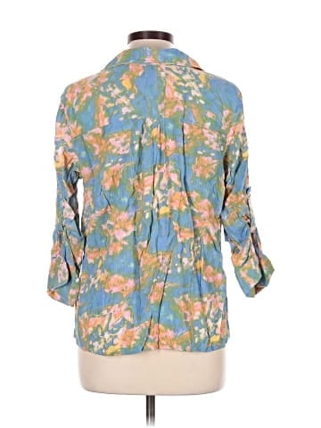 Intro 3/4 Sleeve Button-Down Shirt (view 2)