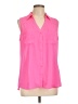 Express 100% Polyester Pink Sleeveless Blouse Size L - photo 1
