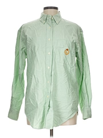 Lauren by Ralph Lauren Long Sleeve Button-Down Shirt (view 1)