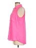 Express 100% Polyester Pink Sleeveless Blouse Size L - photo 5