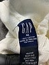Gap 100% Cotton White Pullover Hoodie Size XL (kids) - photo 3