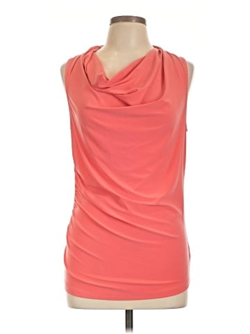 Tangerine Sleeveless Blouse (view 1)