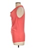 Tangerine Orange Sleeveless Blouse Size L - photo 5