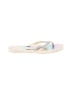 Bebe Silver Flip Flops Size 2 - 3 Youth - photo 1