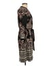 DM Collection Paisley Black Casual Dress Size 10 - photo 4