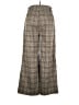 Cider 100% Polyester Plaid Brown Casual Pants Size XL - photo 2