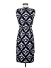 Talbots Argyle Blue Casual Dress Size 2 - photo 2