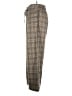 Cider 100% Polyester Plaid Brown Casual Pants Size XL - photo 5
