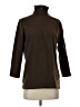 Lands' End 100% Polyester Brown Turtleneck Sweater Size S - photo 1