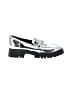 Nine West Graphic Silver Flats Size 9 - photo 1
