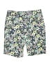 Talbots Floral Blue Shorts Size 2 (petite) - photo 2