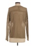 NSF 100% Cotton Metallic Tan Pullover Sweater Size P (petite) - photo 2