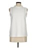 Ann Taylor Ivory Sleeveless Blouse Size M - photo 1