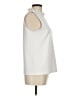 Ann Taylor Ivory Sleeveless Blouse Size M - photo 4