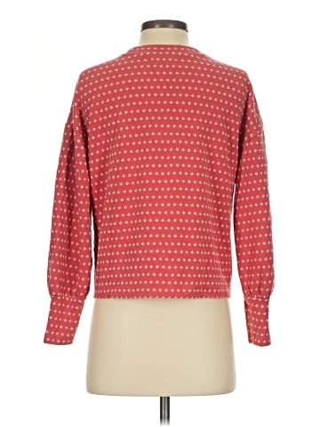 Madewell Floral Jacquard Puff-Sleeve Top (view 2)