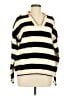 FRNCH Stripes Ivory Pullover Sweater Size M - photo 1