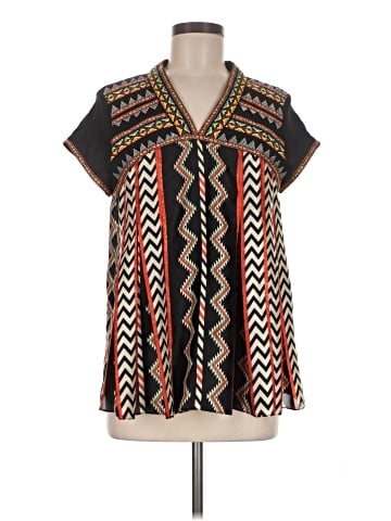 Ranna Gill Short Sleeve Blouse (view 1)
