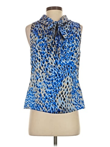 Carlisle Sleeveless Silk Top (view 2)
