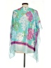 Talbots Outlet 100% Polyester Teal 3/4 Sleeve Blouse Size L - photo 2