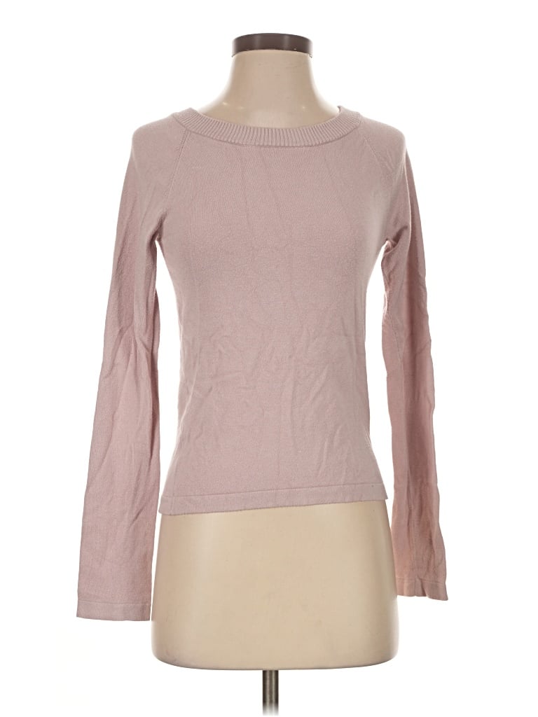 Pre-owned Express Turtleneck Sweater In Pink