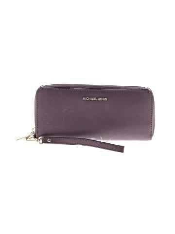 MICHAEL Michael Kors Leather Wristlet (view 1)