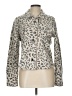 Nic + Zoe Animal Print Ivory Jacket Size L - photo 1