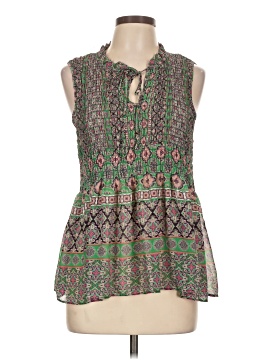 Rose + Olive Sleeveless Blouse