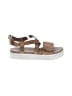 Ugg 100% Leather Tan Sandals Size 8 1/2 - photo 1