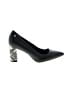 Calvin Klein Snake Print Black Heels Size 6 1/2 - photo 1