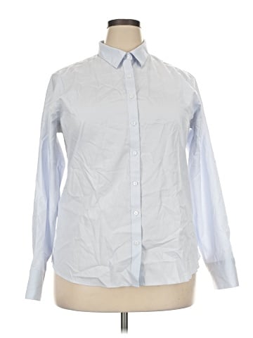 Lands' End Long Sleeve Button-Down Shirt (view 1)