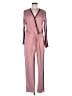 Love J Color Block Pink Jumpsuit Size L - photo 1