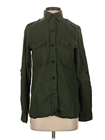 Zara Long Sleeve Button-Down Shirt (view 1)