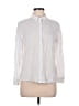 Elan White Long Sleeve Button-Down Shirt Size M - photo 1