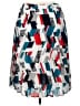 Classiques Entier 100% Polyester Graphic Blue Silver Casual Skirt Size XL - photo 1