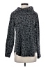 Fortune + Ivy Animal Print Gray Turtleneck Sweater Size S - photo 1