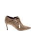 Nine West 100% Leather Tan Ankle Boots Size 8 - photo 1